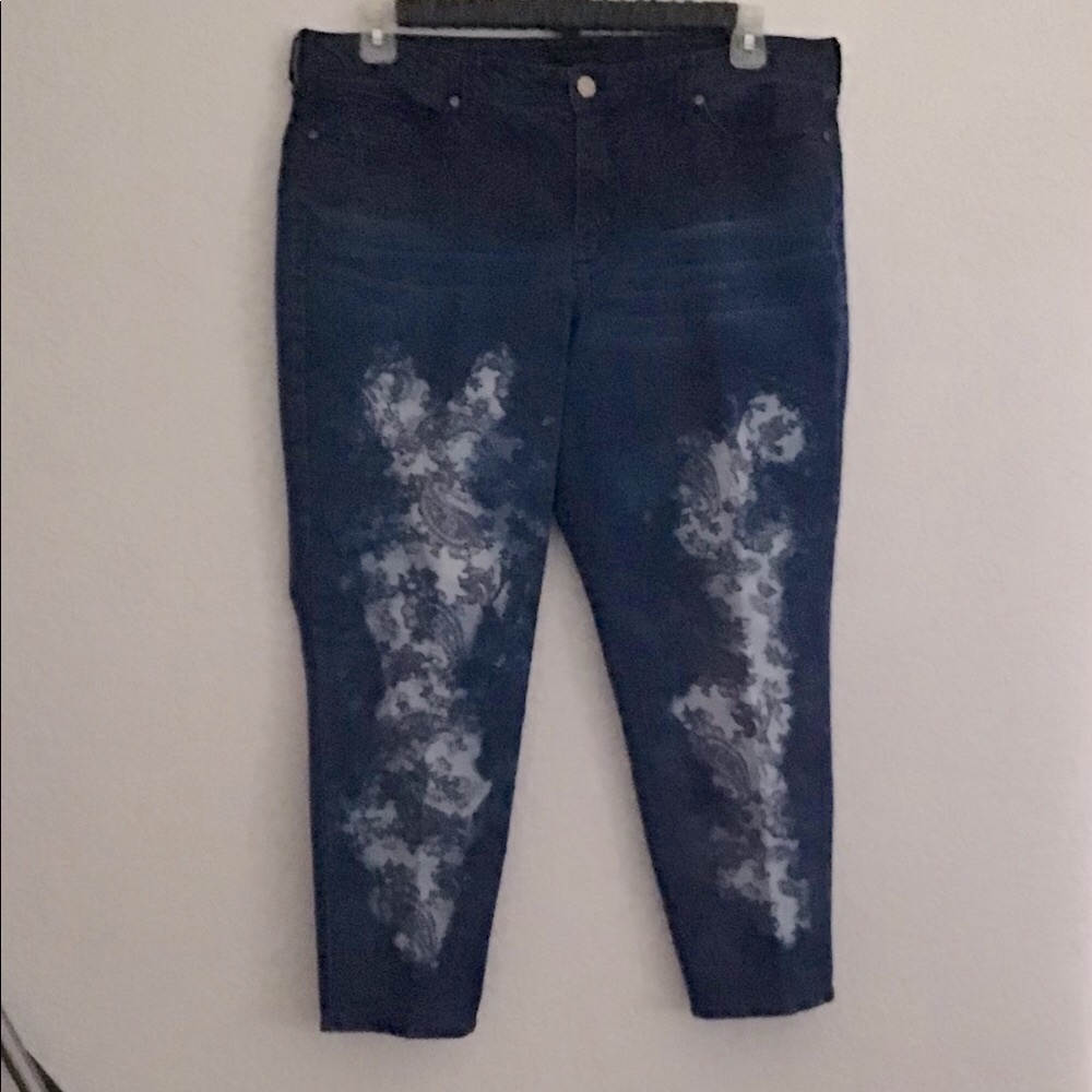 Womens bleach Jeans